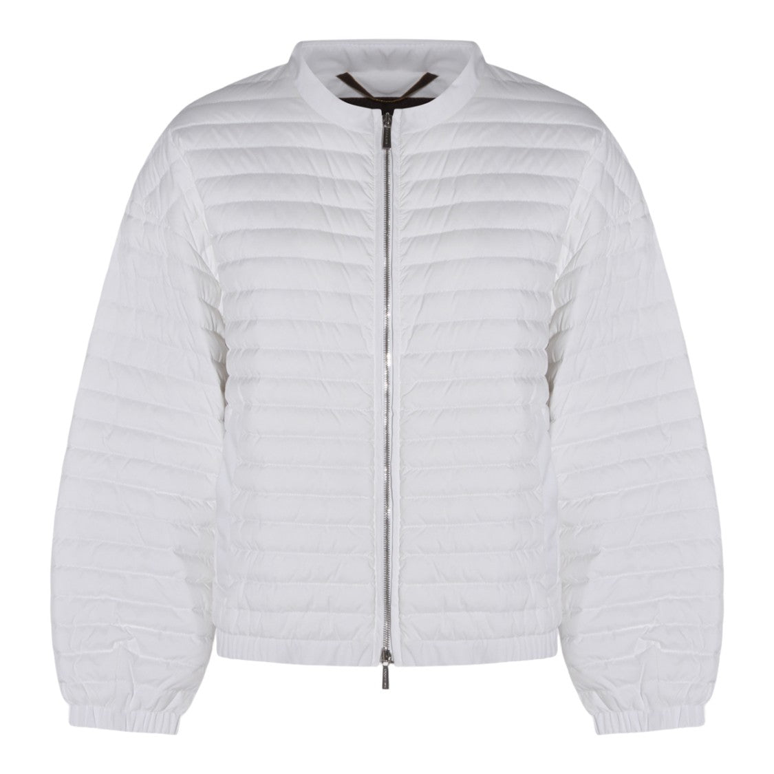 Moorer Tailored Short Coat In Soft Pink With Notched Collar