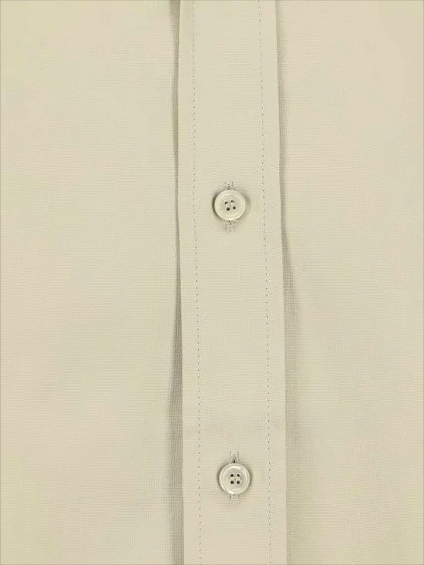 Burberry Classic Short-Sleeved Cotton Shirt With Button-Down Collar