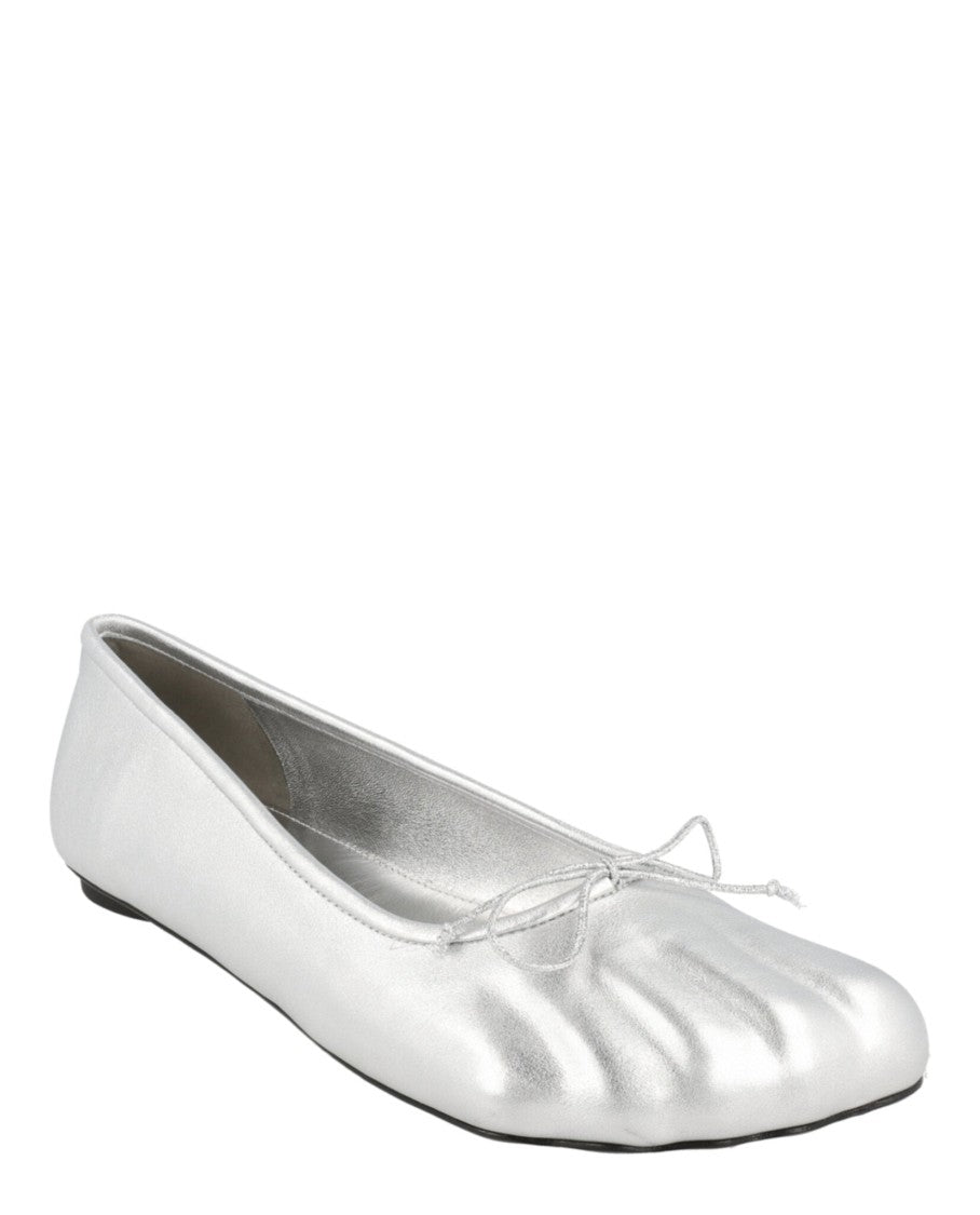 Balenciaga Anatomical Five-Toe Ridge Ballerina Flats With Top-Knot Bow