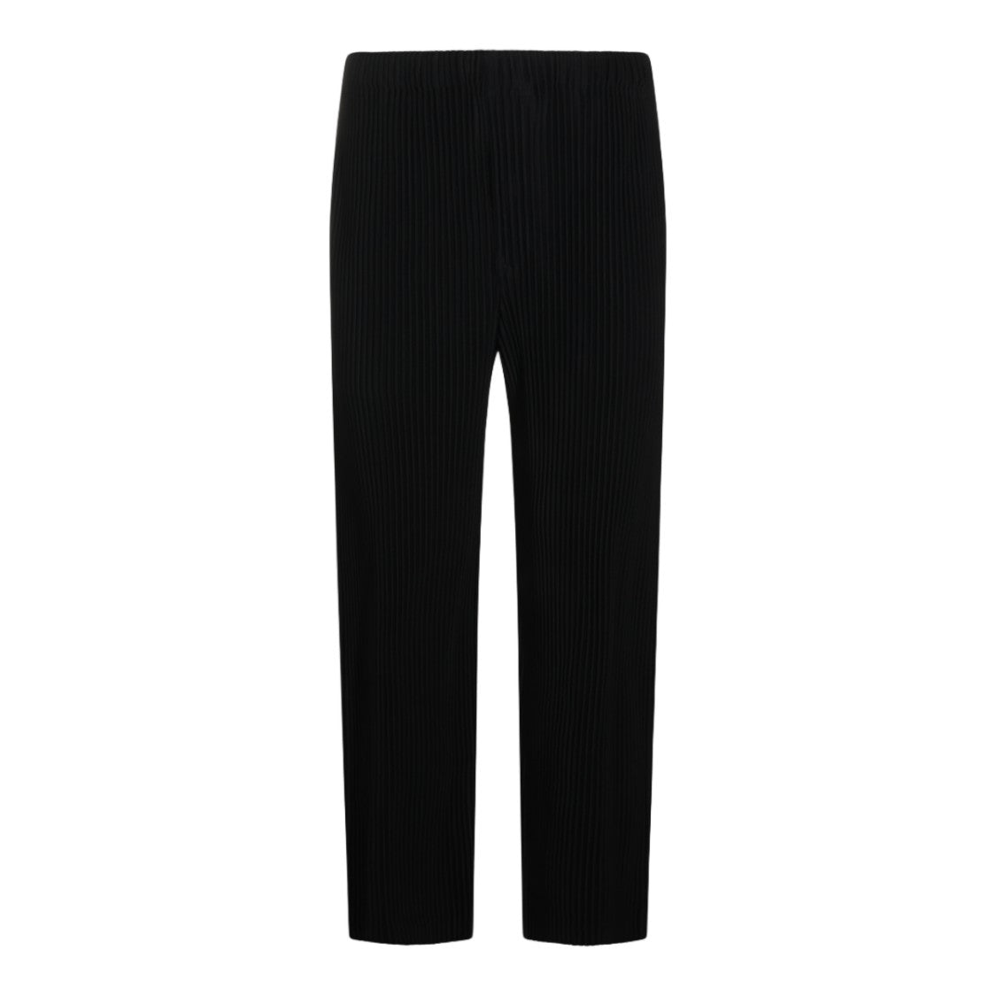 Homme Plissé Issey Miyake Straight-Leg Trousers With Distinctive Pleated Texture