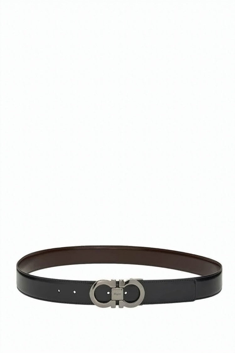 Salvatore Ferragamo Reversible Cow Leather Belt