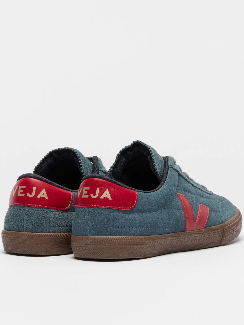 Veja Panenka Blue Suede Low Top Sneakers