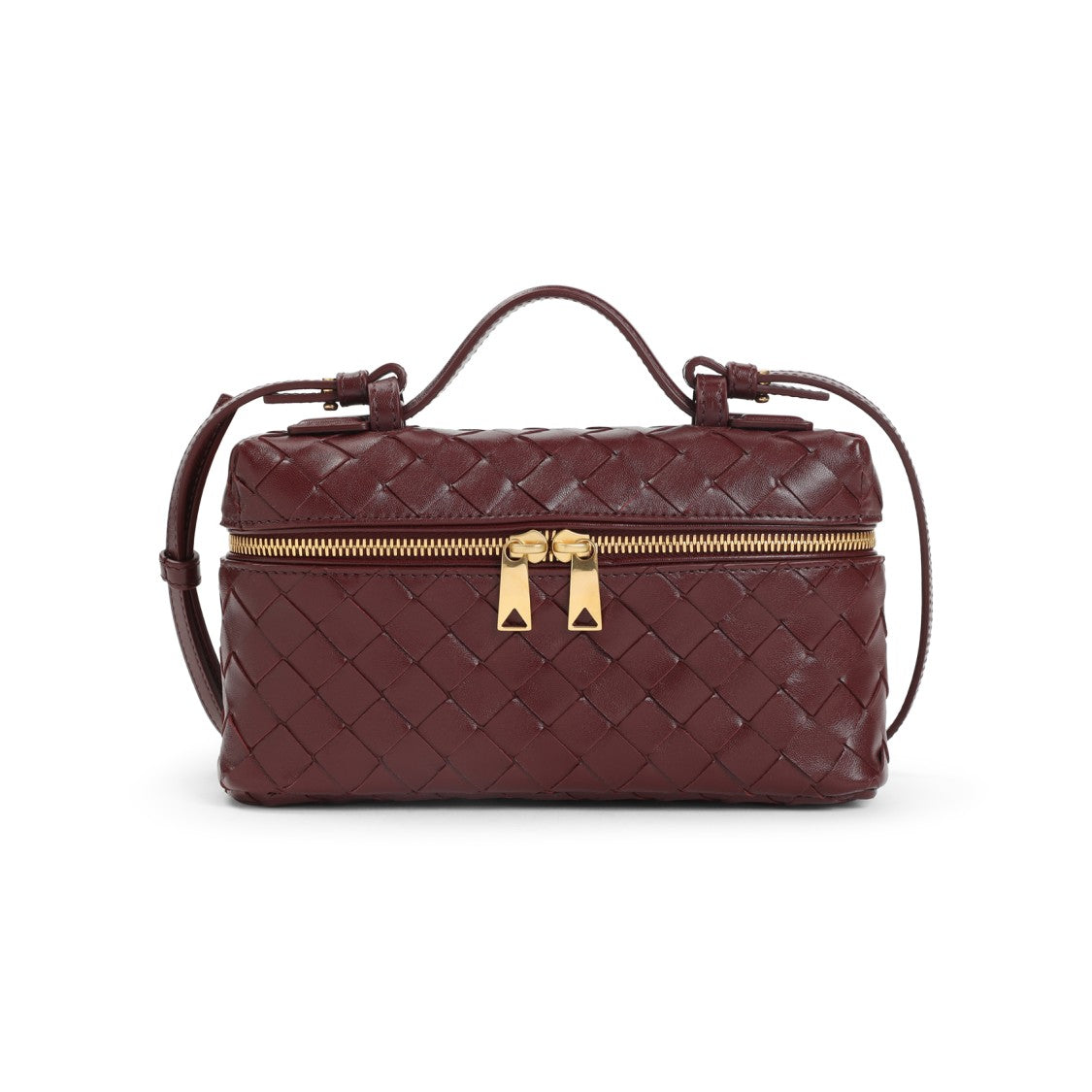Bottega Veneta Intrecciato Design Vanity Case Bag