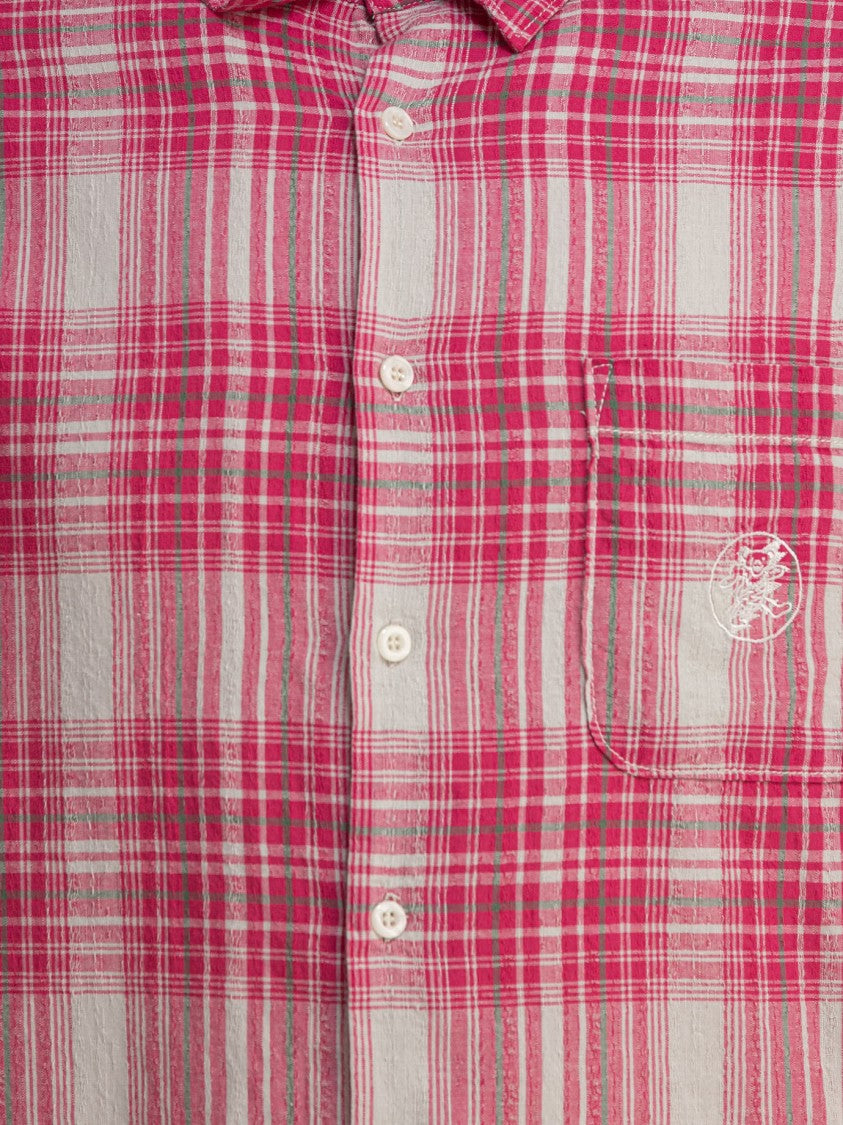 Thisisneverthat® Plaid Check Shirt With Classic Collar