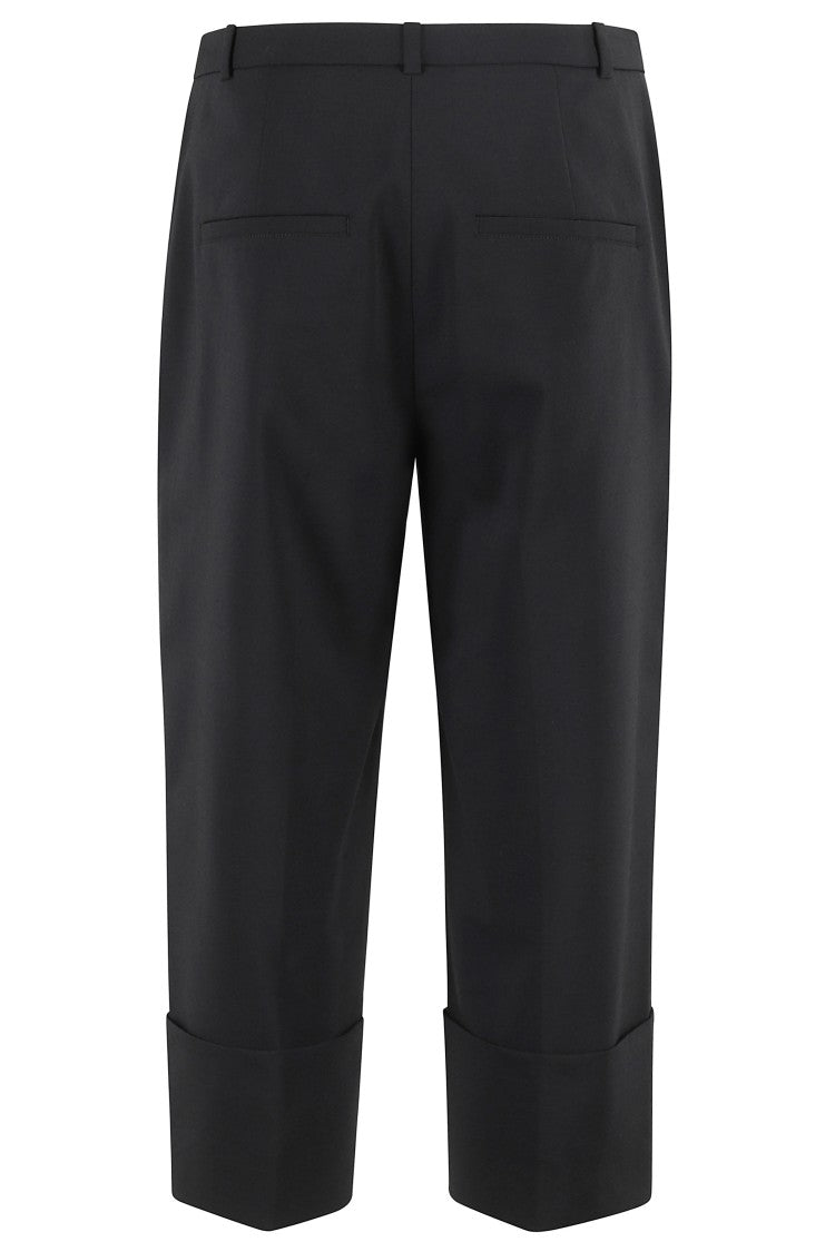 Vince Mid Rise Cuffed Cropped Pant