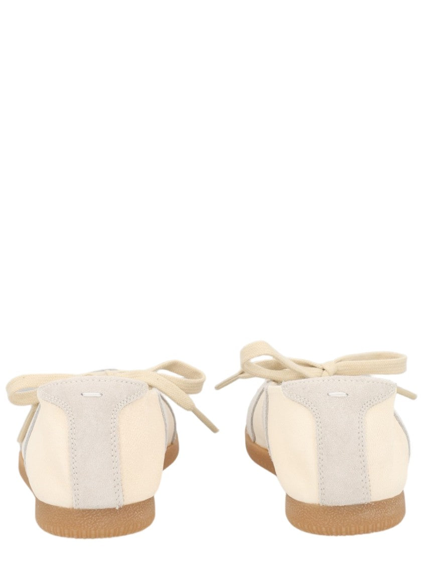Maison Margiela Replica Suede Overlays Leather Sneaker Ballerina