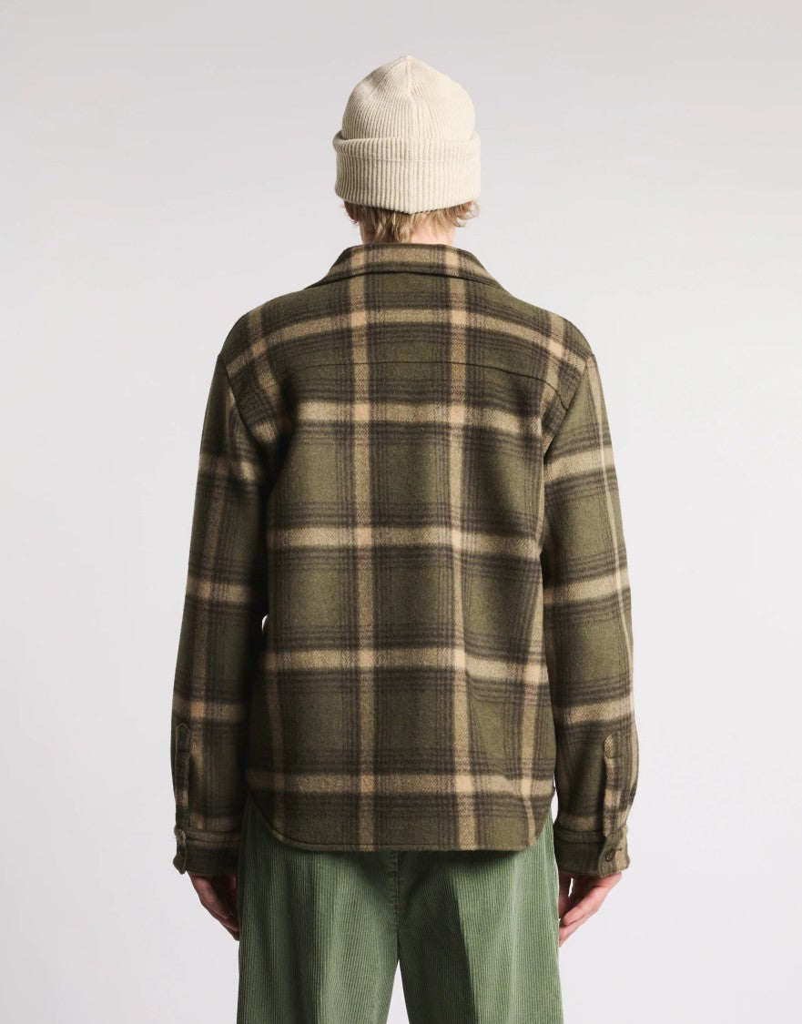 Fay Over Shirt Archive With Classic Plaid Pattern