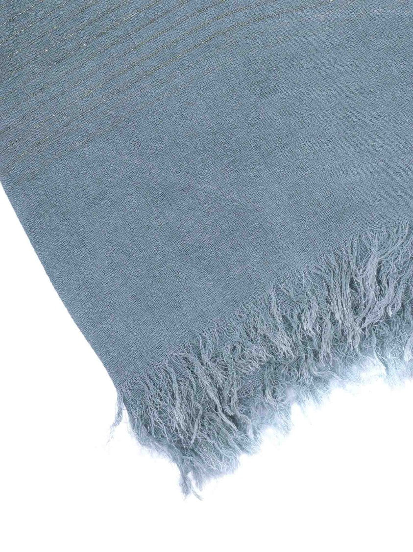 D'aniello Walton Soft Fringed Rectangular Scarf