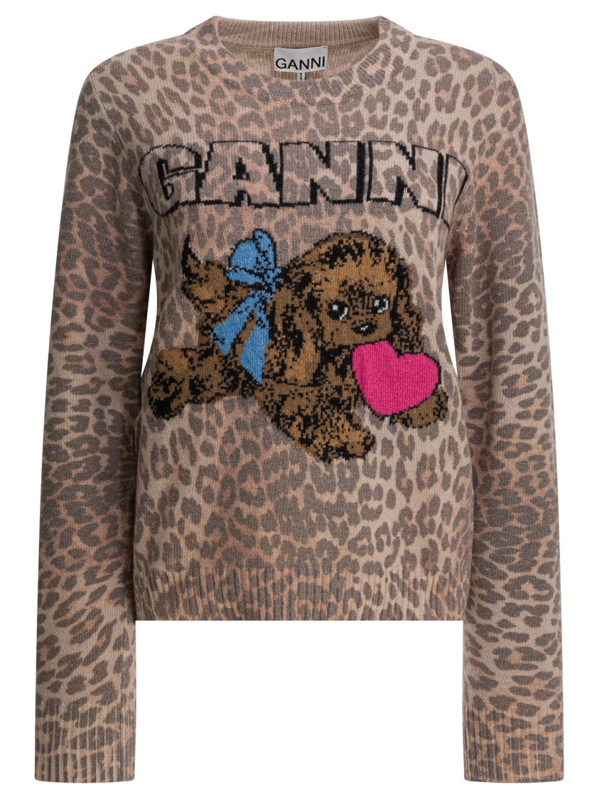 Ganni "Puppy" Wool Sweater
