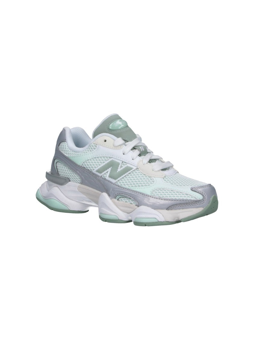 New Balance Green 9060 Chunky Suede Sneakers