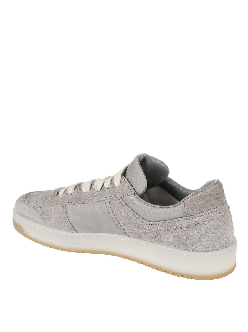 Prada Elevated Low-Profile Sneakers With Textured Design