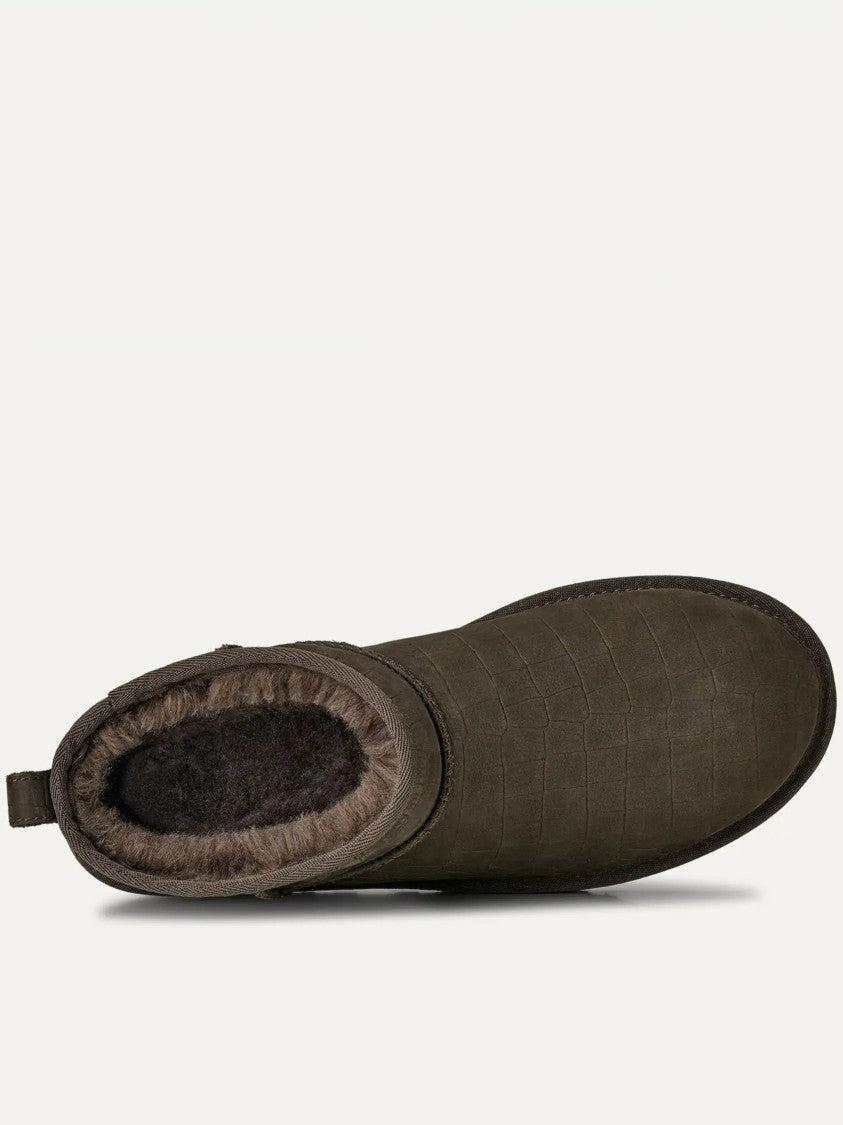 Ugg Classic Ultra Mini Embossed Textured Boots