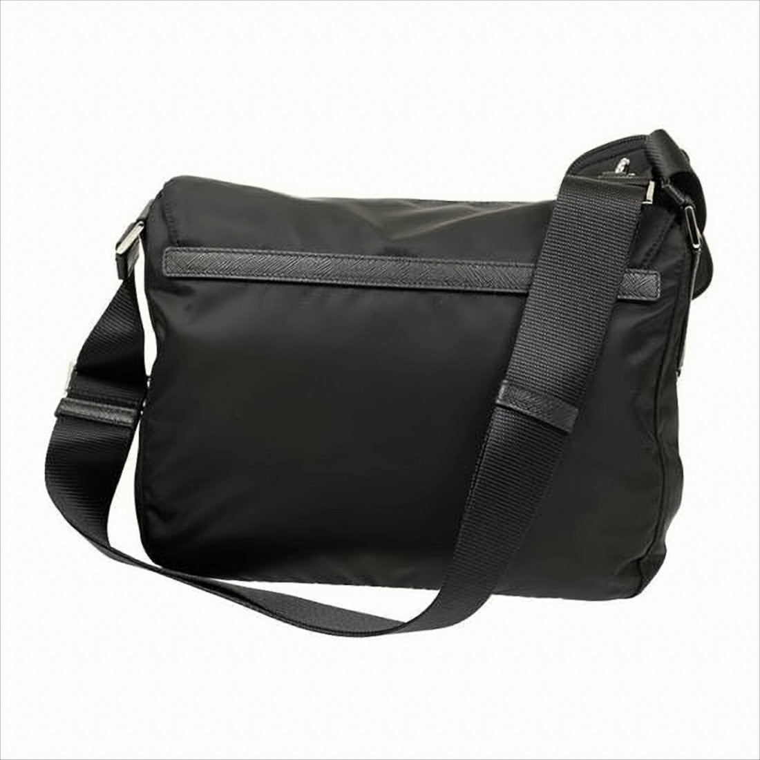 Prada Nylon Crossbody Bag With Adjustable Strap