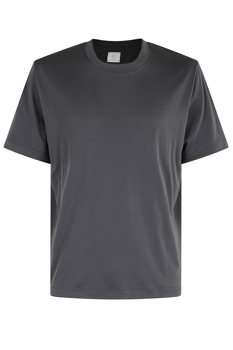 Eleventy Classic Round-Neck Anthracite T-Shirt