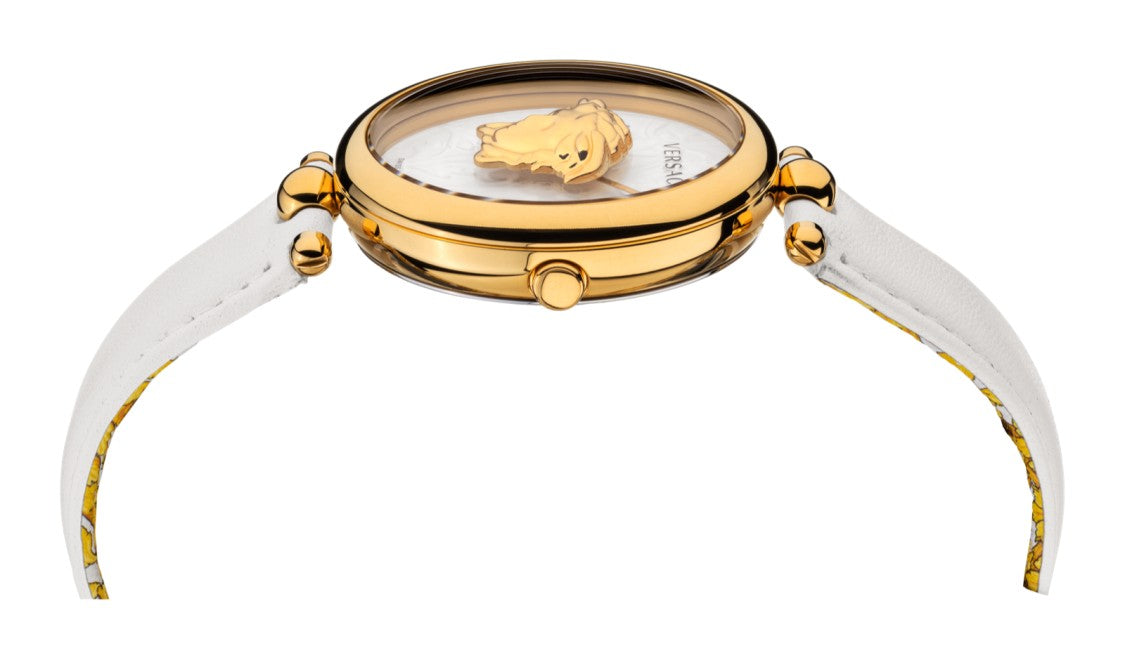 Versace Palazzo Empire Barocco 39Mm Quartz Watch With Medusa Emblem