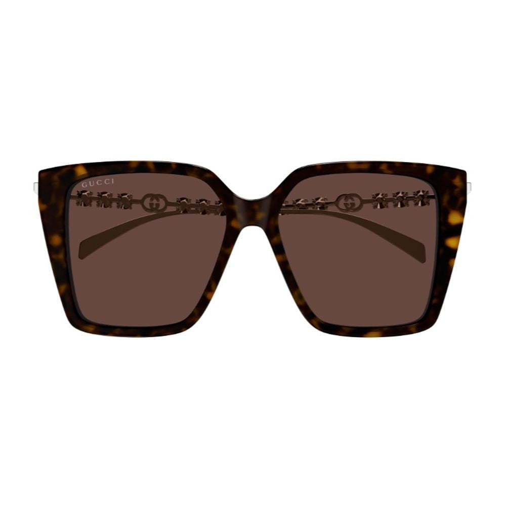 Gucci Gg1967s Linea Emblem Square Sunglasses