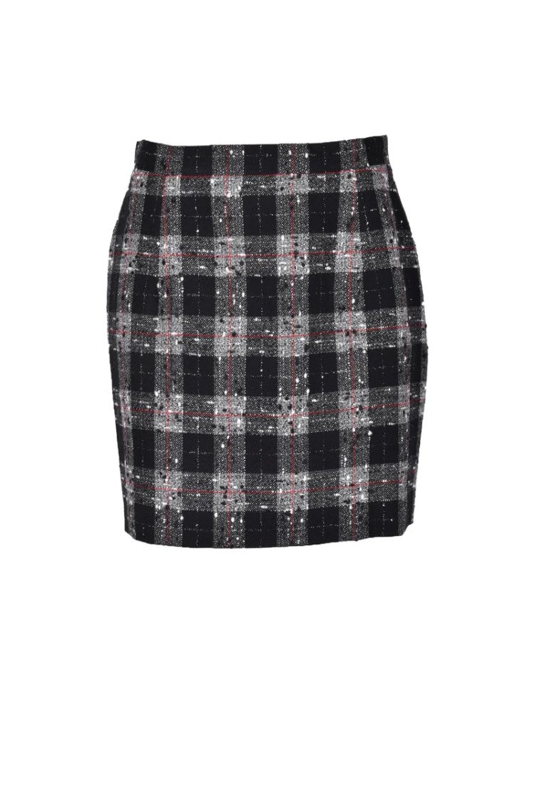 Alessandra Rich Mini Skirt - Black