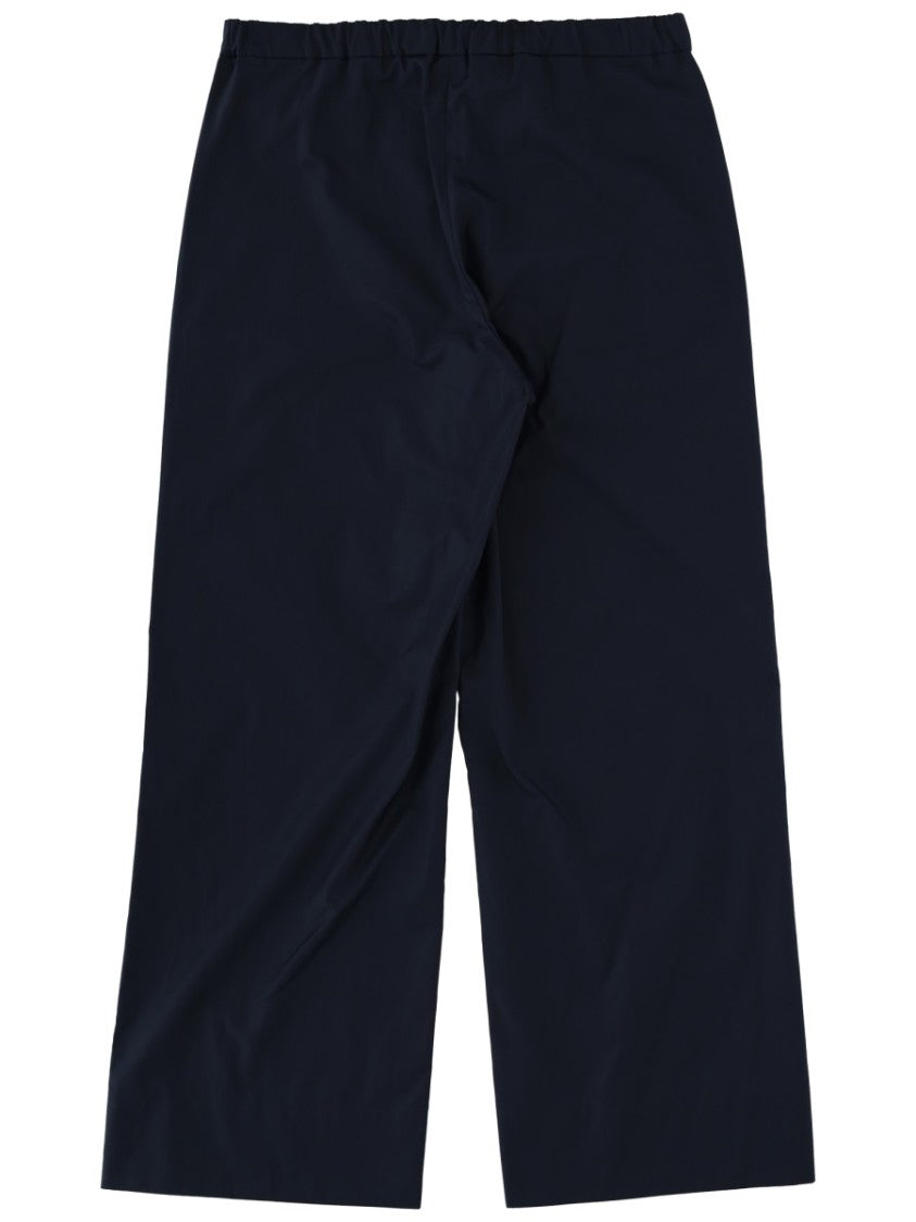 Max Mara Relaxed Wide-Leg Pants With Drawstring Waistband