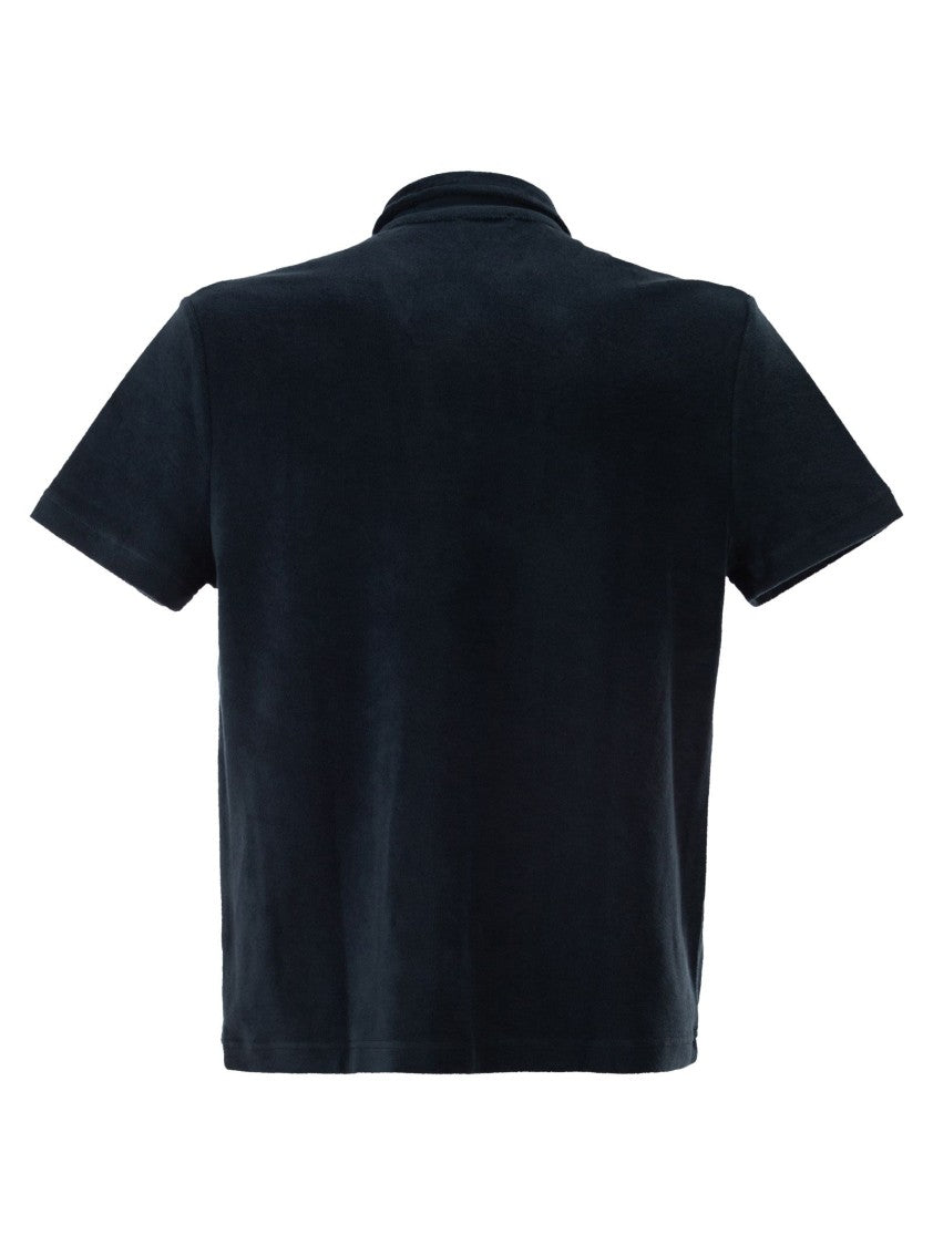 A.P.C. Julian - Organic Cotton Terry Polo Shirt