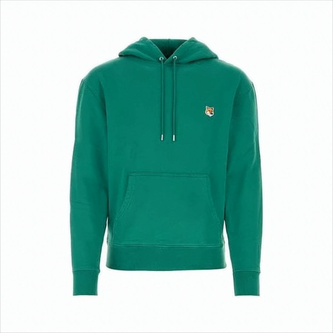 Maison Kitsuné Adjustable Drawstring-Fit Hoodie With Embroidered Fox Logo