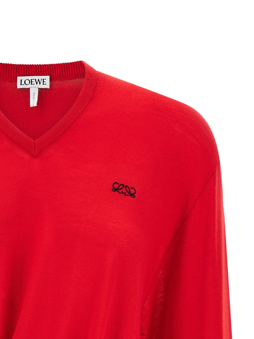 Loewe Asymmetrical Cut Sweater