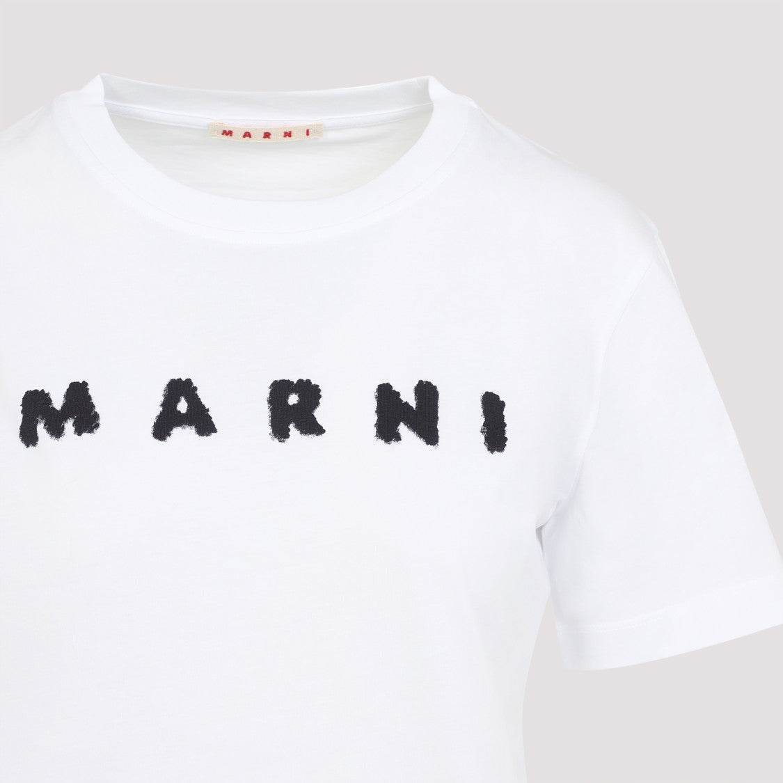 Marni Lily White Cotton T-Shirt