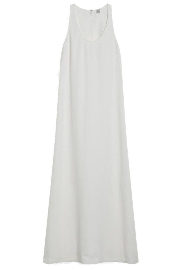 Totême Scoop-Neck Sable Dress