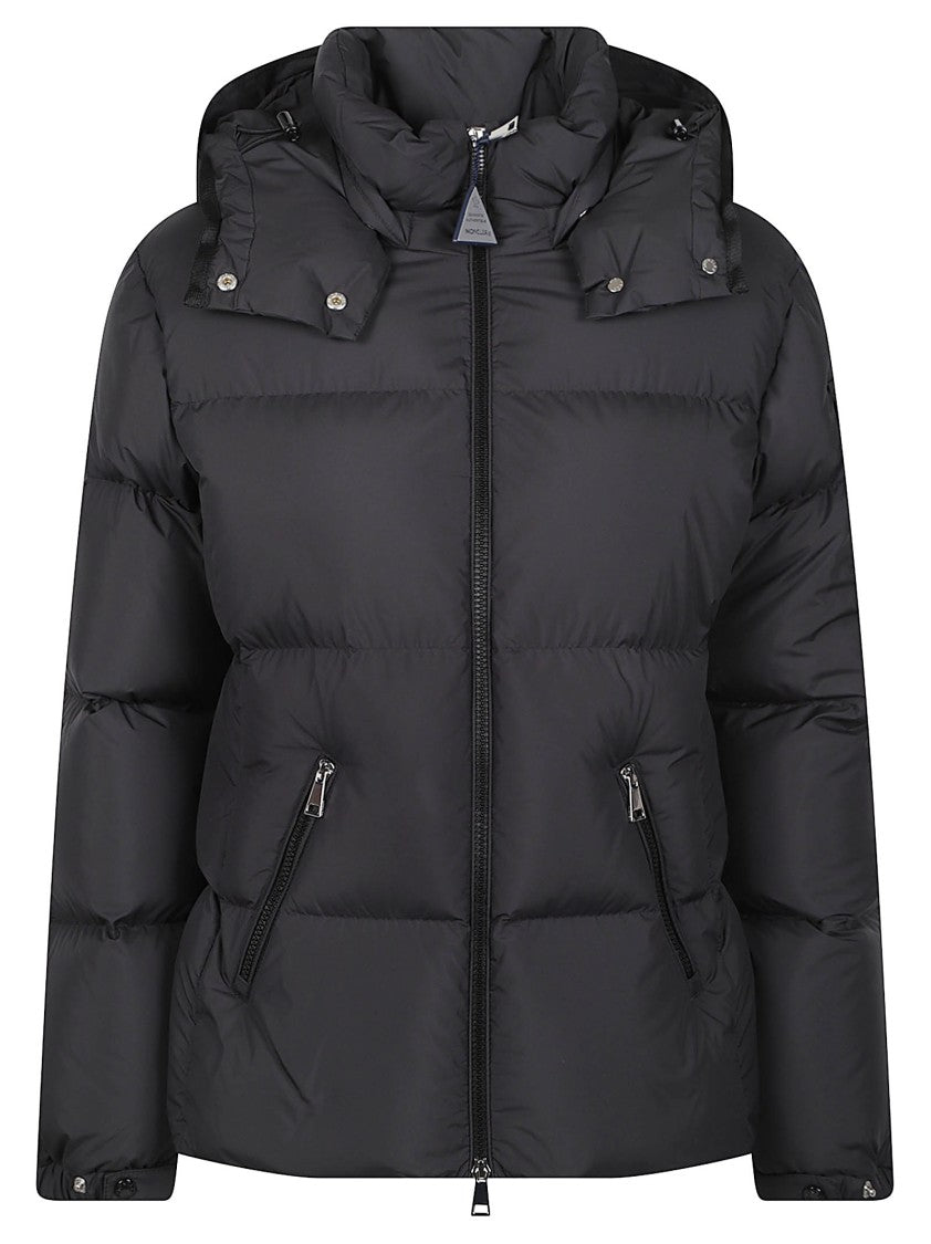 Moncler Fourmines Detachable Hood High-Collar Down Jacket