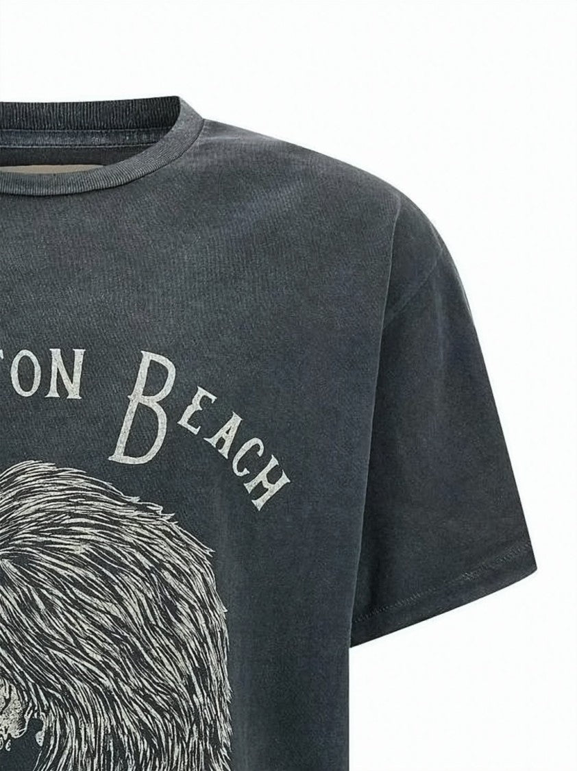 Gallery Dept. Graphic Print Short-Sleeve T-Shirt With Vintage Aesthetic
