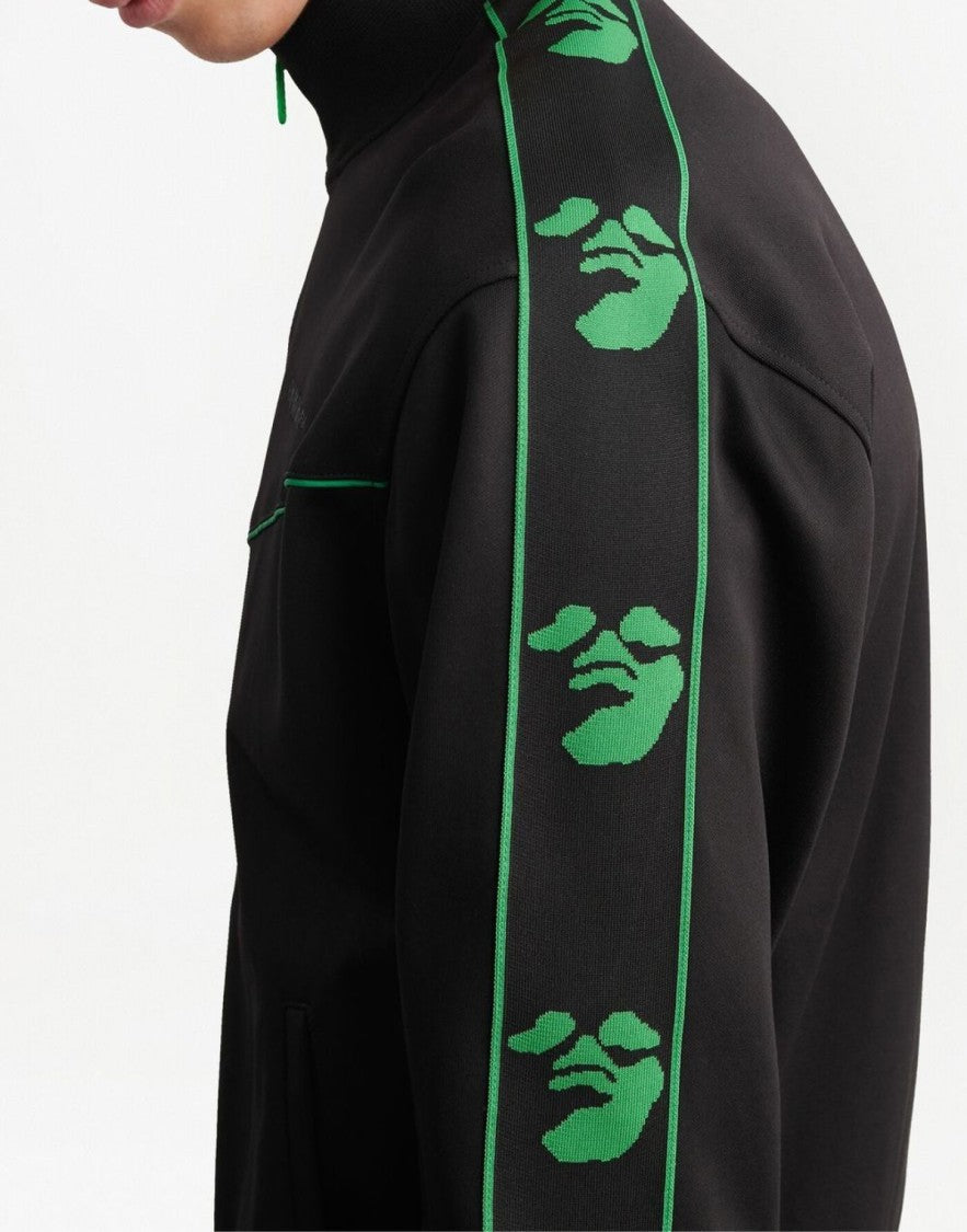 Off-White Ow Face Band Track Top Sweatshirt