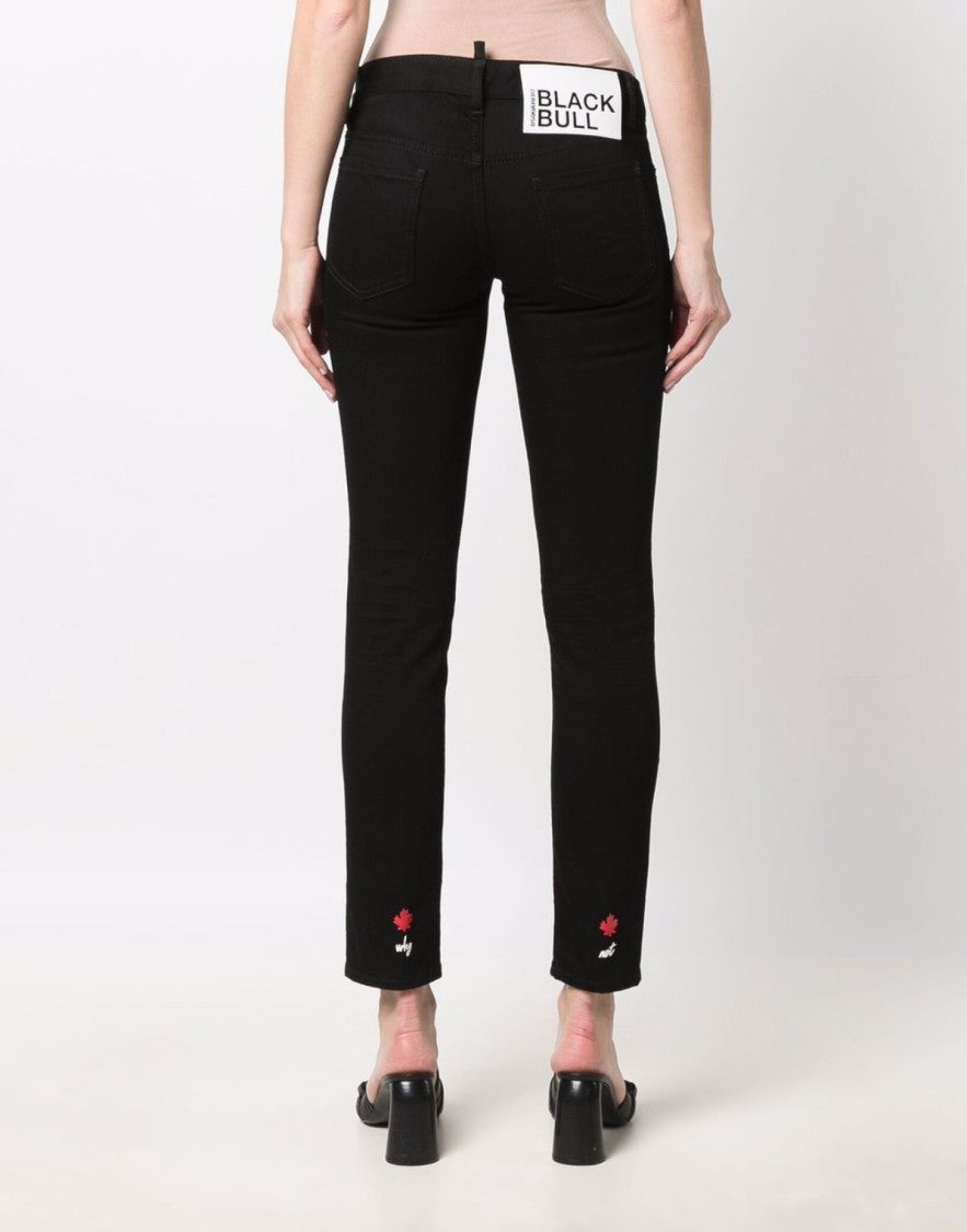 Dsquared2 Black Bull Jennifer Skinny Jeans