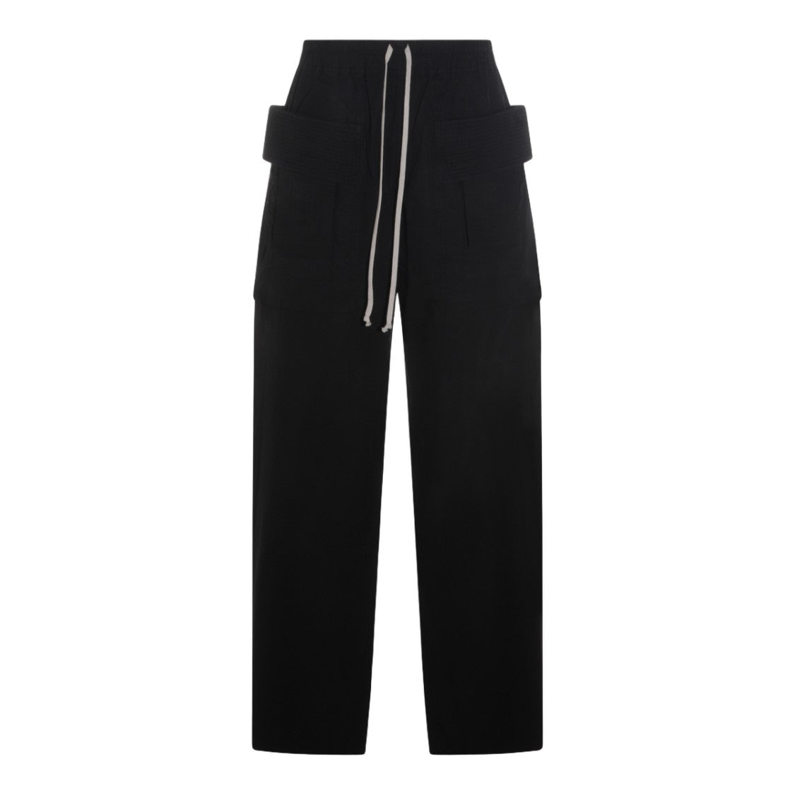 Drkshdw By Rick Owens Straight-Leg Trousers With Clean Waistband