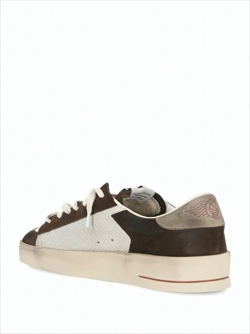 Golden Goose Low-Top Sneakers With Suede Overlays And Signature Star Emblem