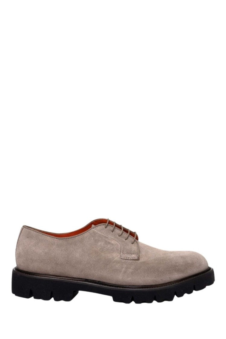 Philippe Lang Lace Up Leather Loafers