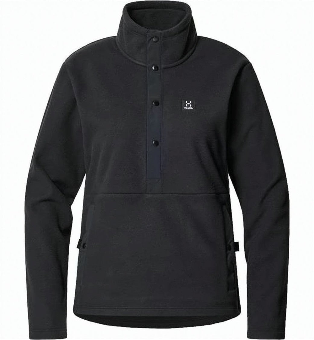 Haglöfs Long-Sleeve Black Top With High Collar