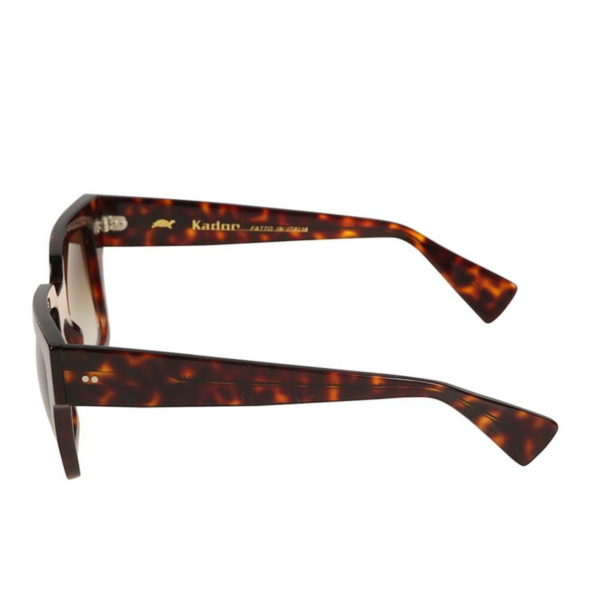 Kador Fashion Rectangular Tortoiseshell Sunglasses With Gradient Lenses