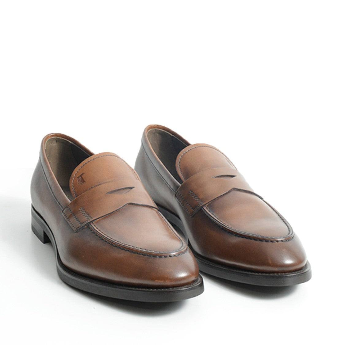 Tod's Brown Leather Moccasin