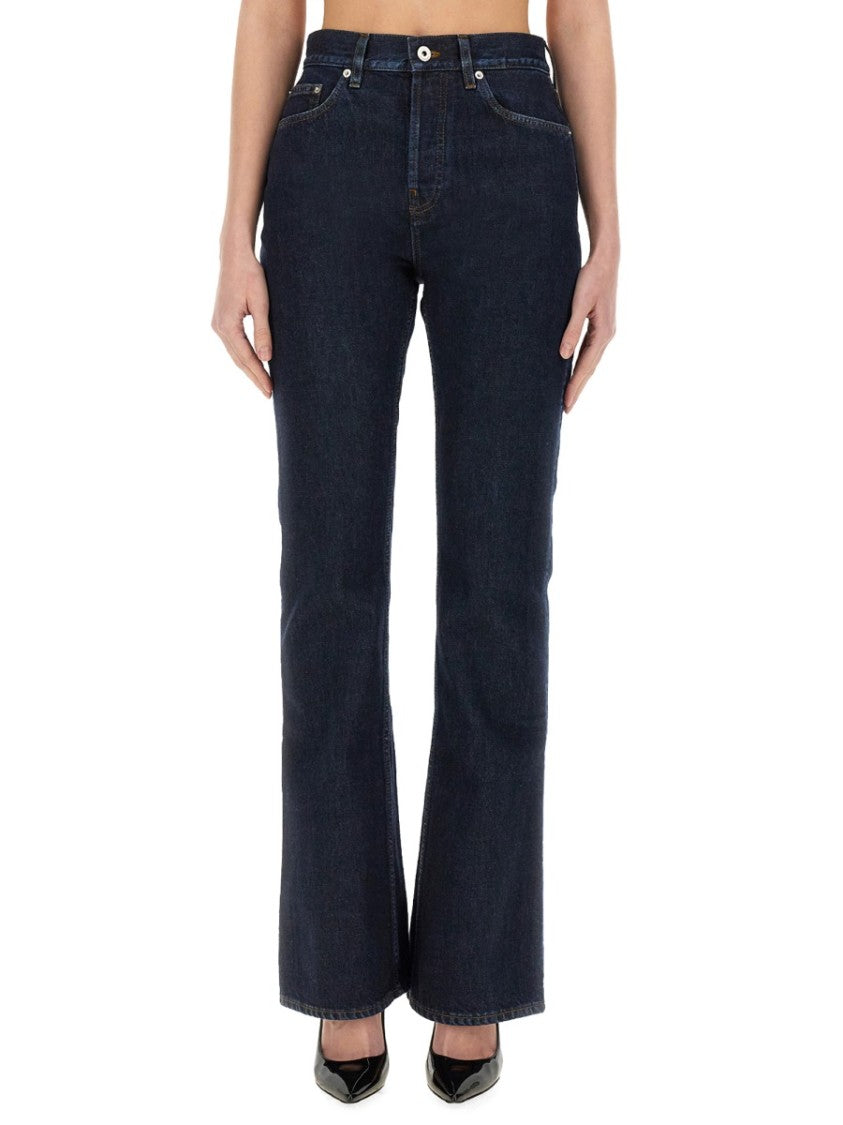 Burberry High-Waisted Straight Jeans