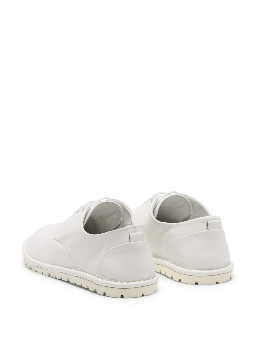 Marsèll Optical White Flat Shoes