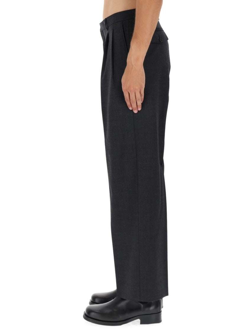 Sunflower Pantalone Largo A Pieghe Wide-Leg Pants