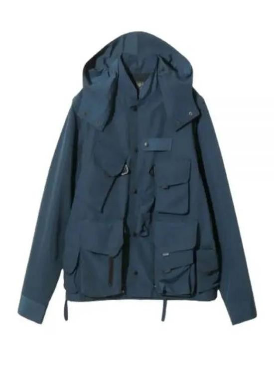 South2 West8 Hooded Utility Jacket With Flap Pockets
