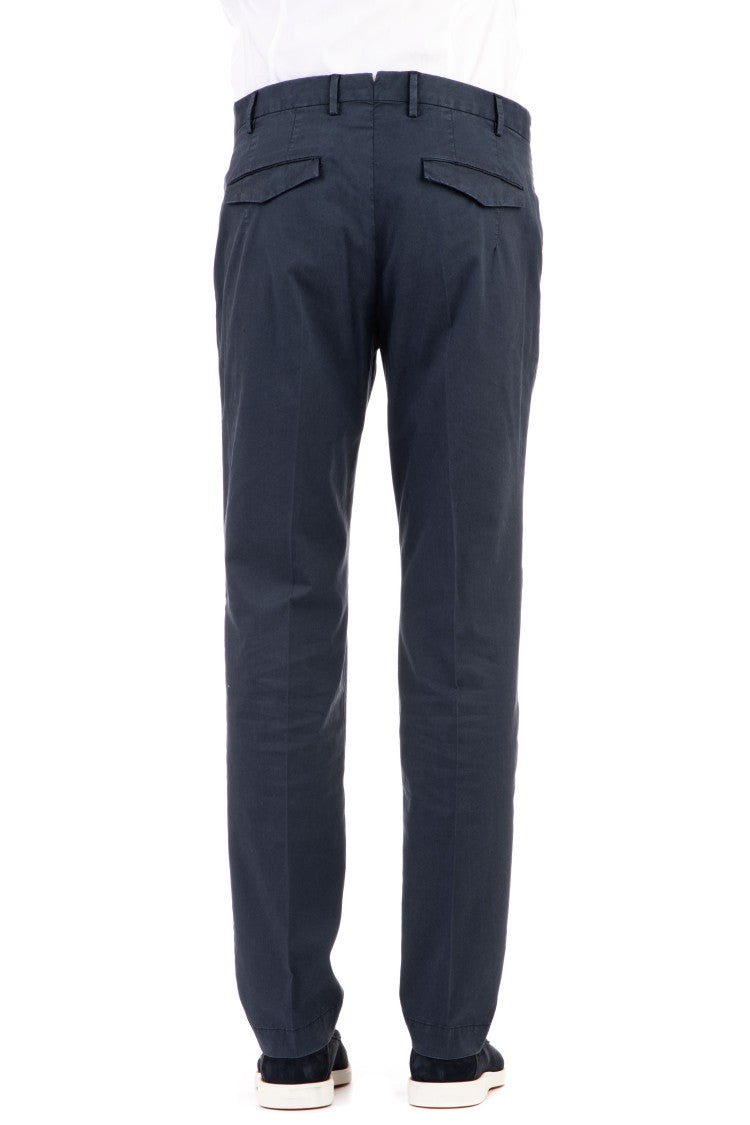 Pt Torino Cotton Twill Master Fit Trousers