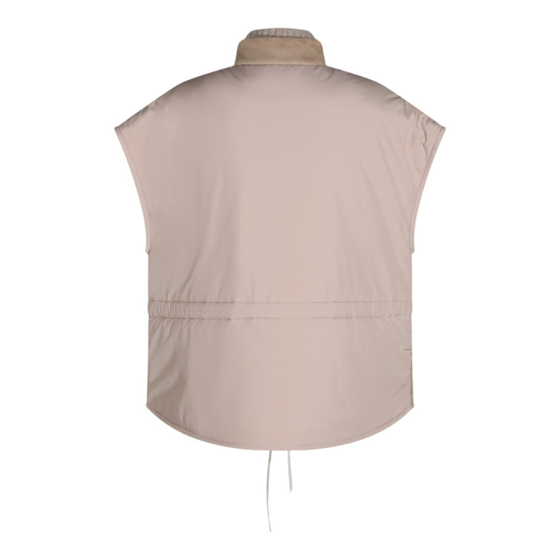Fabiana Filippi Sleeveless Drawstring Drawstring Quilted Jacket