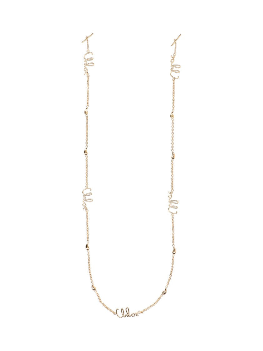 Chloé Eyewear Chain With Logo Lettering
