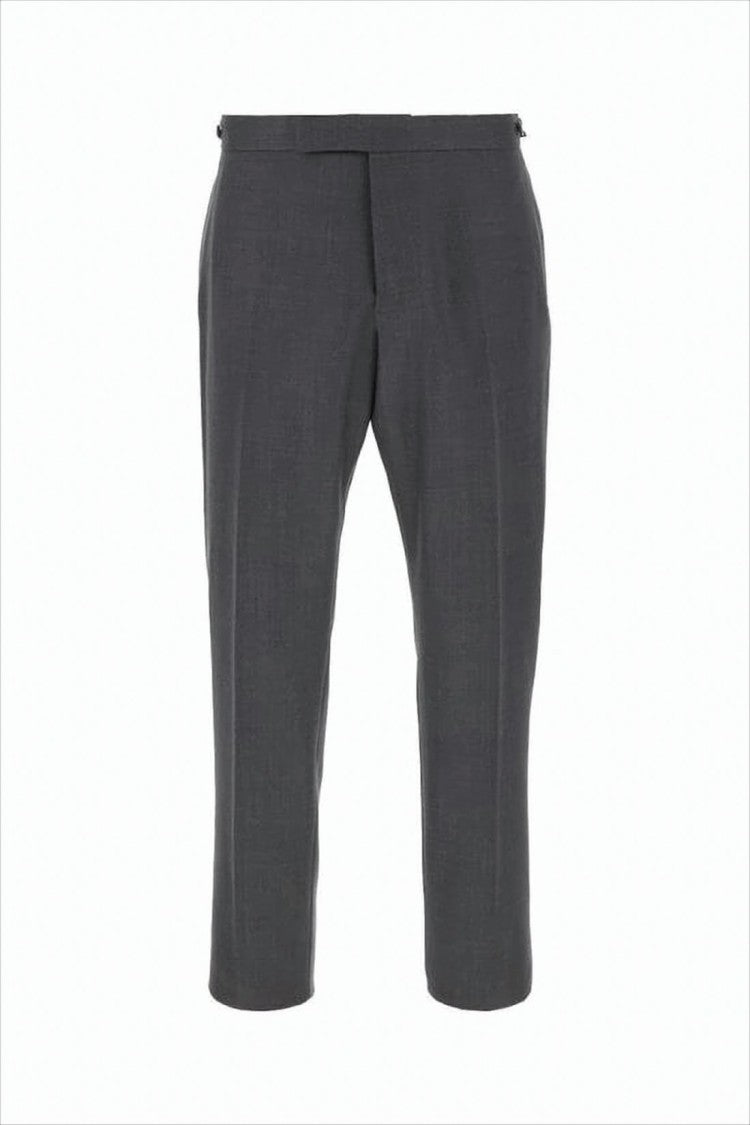 Thom Browne Slim-Fit Cropped Wool Suit Pants