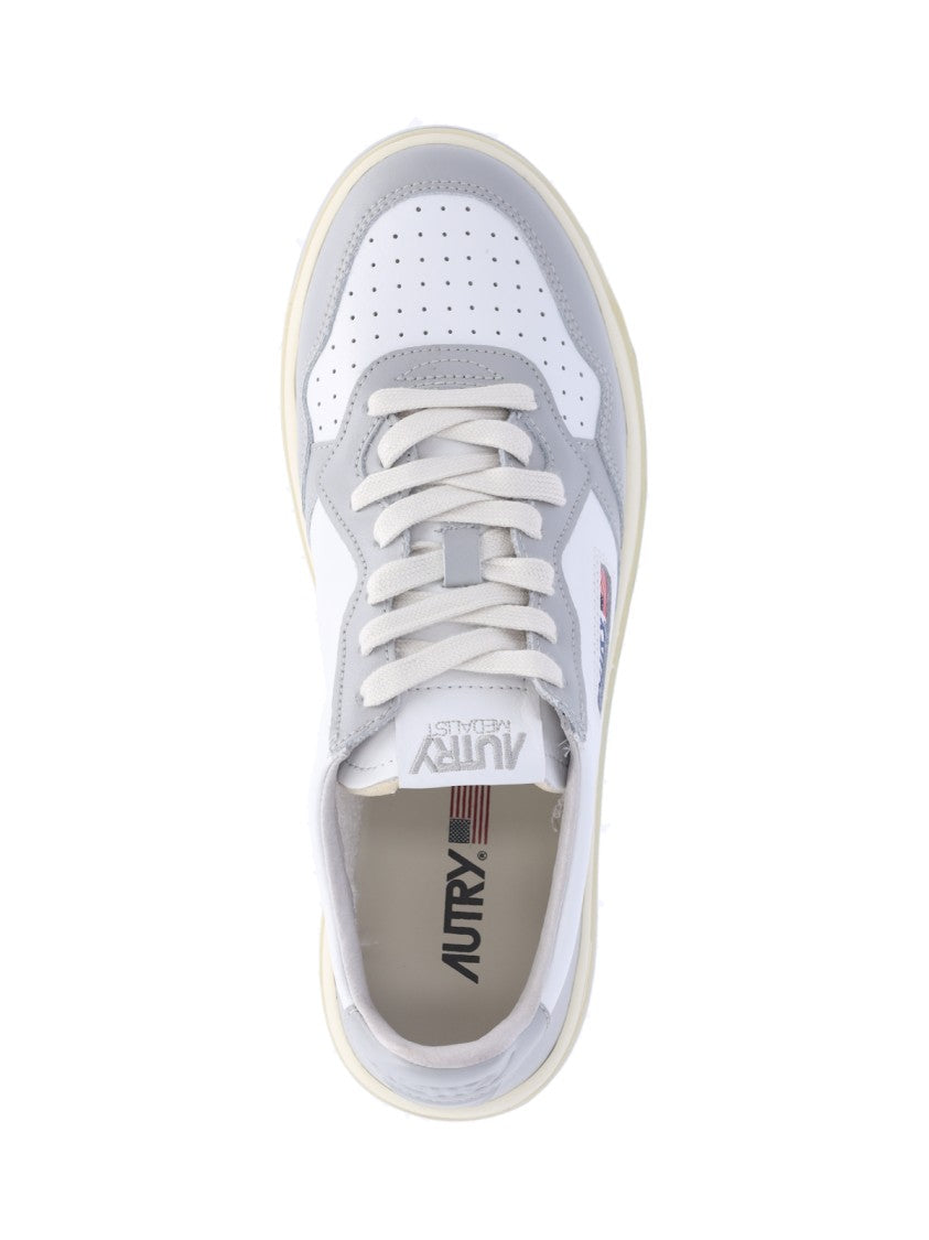 Autry Low-Top Sneakers With Light Grey Overlays