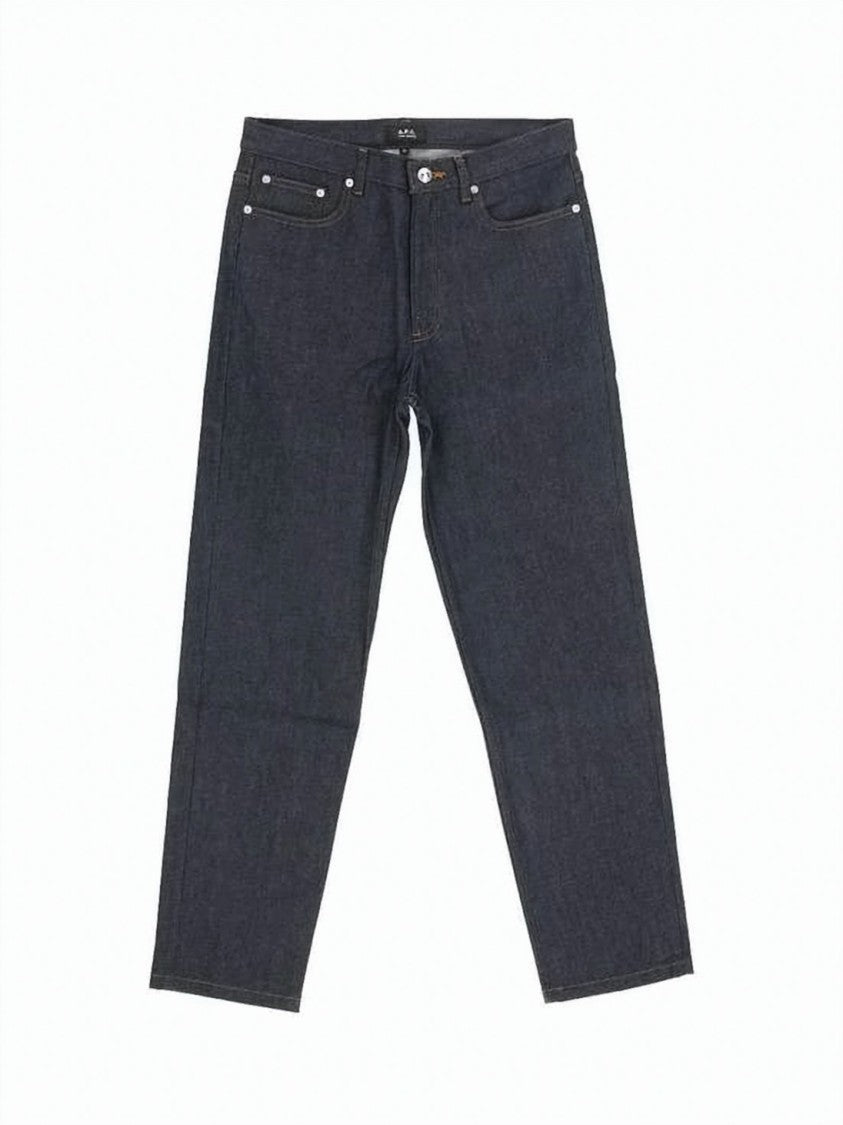 A.P.C. Straight-Leg Denim Pants With Dark Indigo Wash
