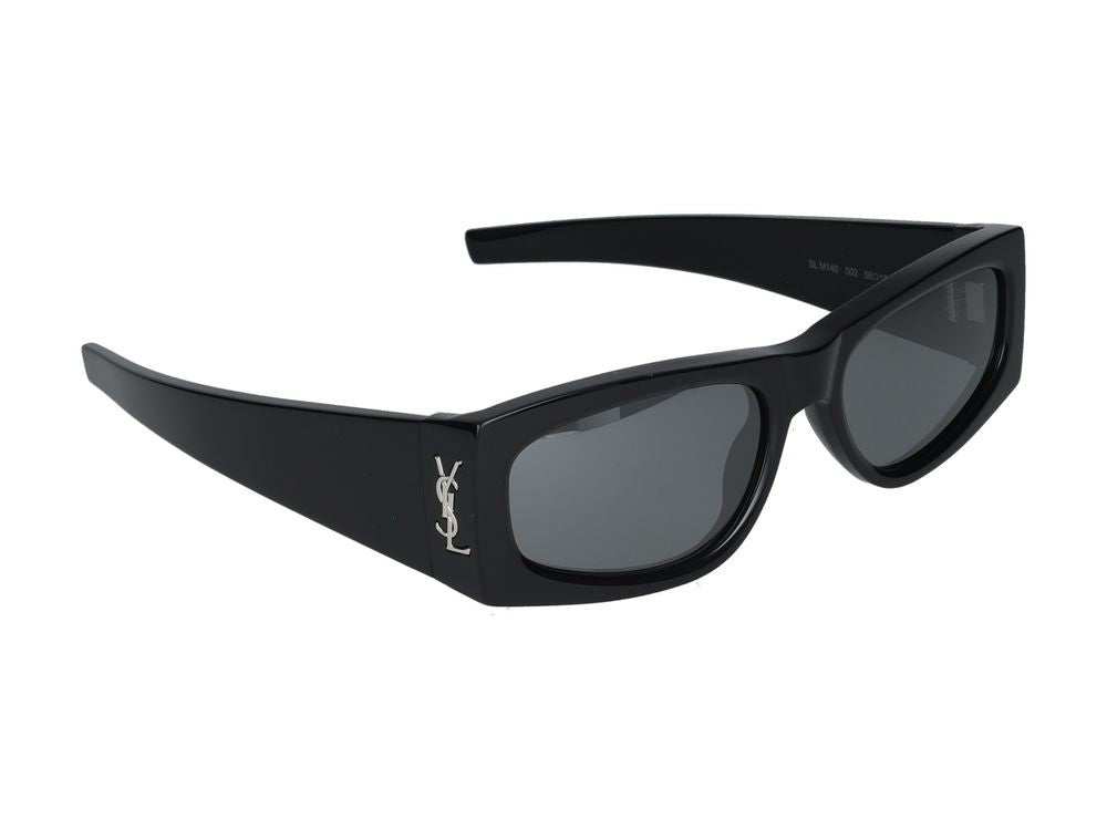 Saint Laurent Sunglasses Sl M140 002 Black Black Silver 56/18/130