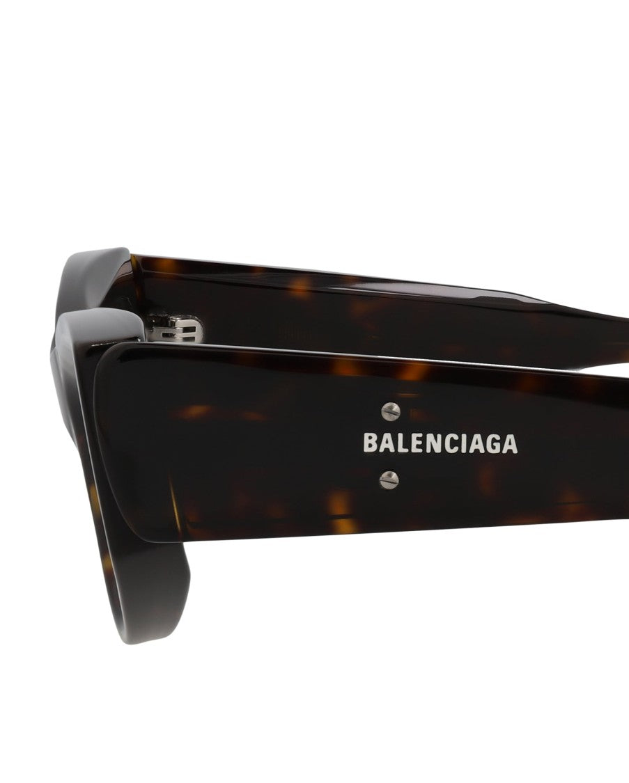 Balenciaga Cat Eye-Frame Acetate Sunglasses With Tortoiseshell Finish