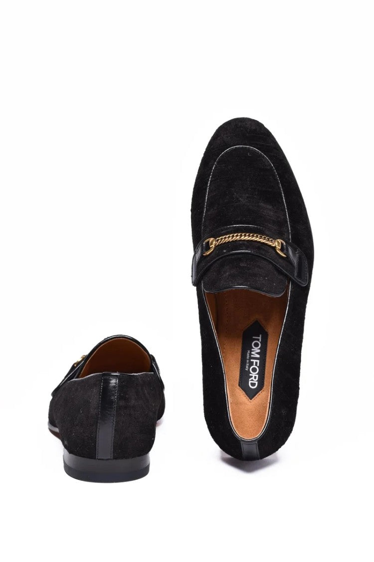 Tom Ford Suede Loafer - Black